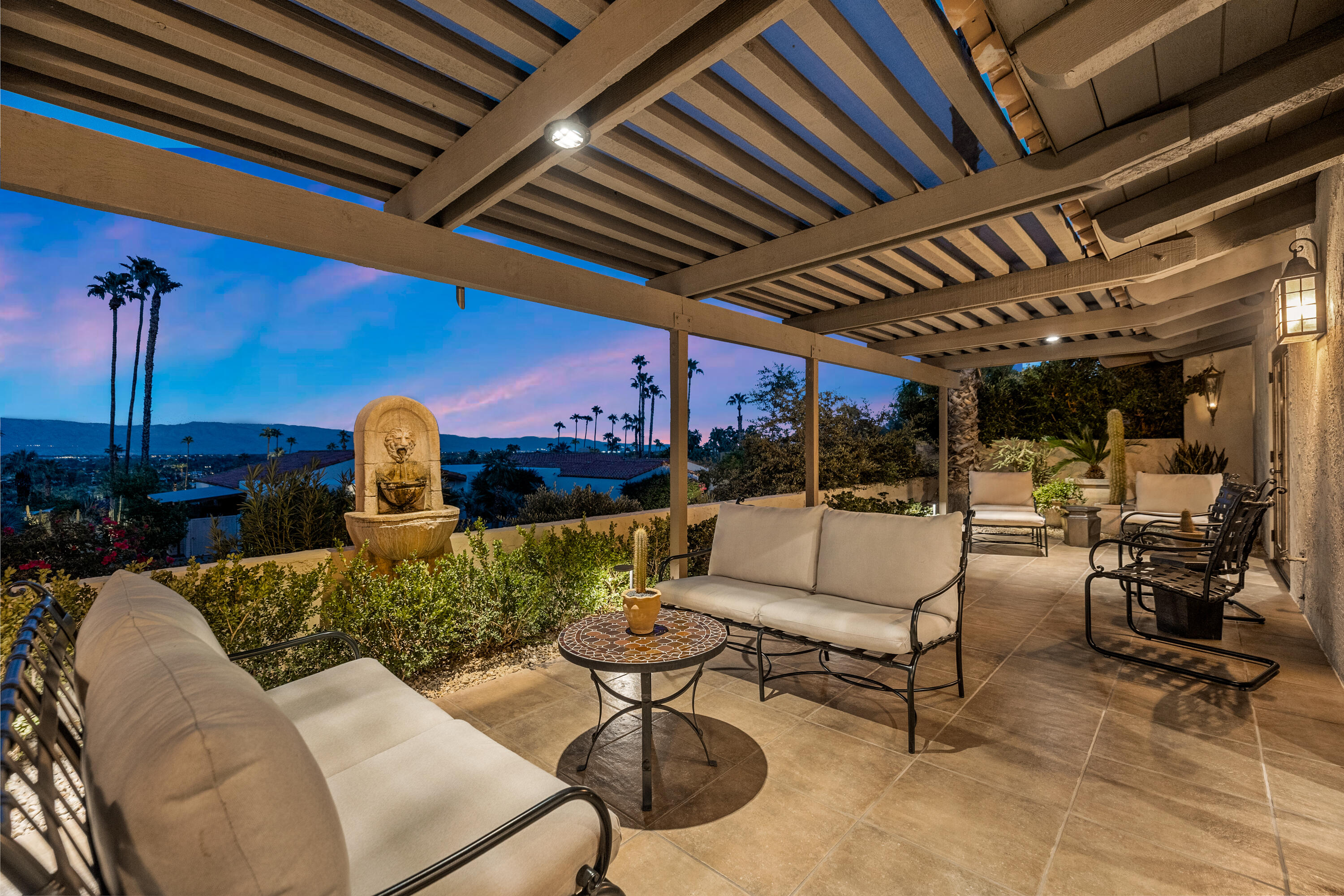 40170 Paseo Lindo Rancho Mirage, CA 92270 - Photo 31 of 51 a outdoor living space with patio furniture and a grill
