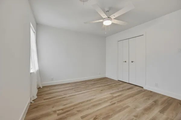 wooden floor in an empty room