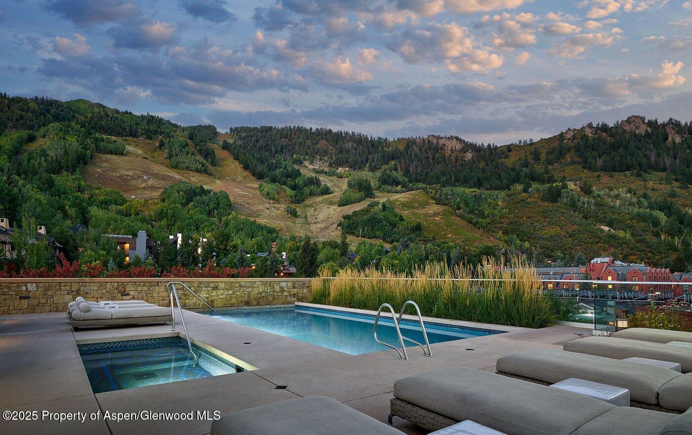 Aspen Central Core Aspen, CO 81611 - Photo 25 of 26 a view of yard with seating area and green space