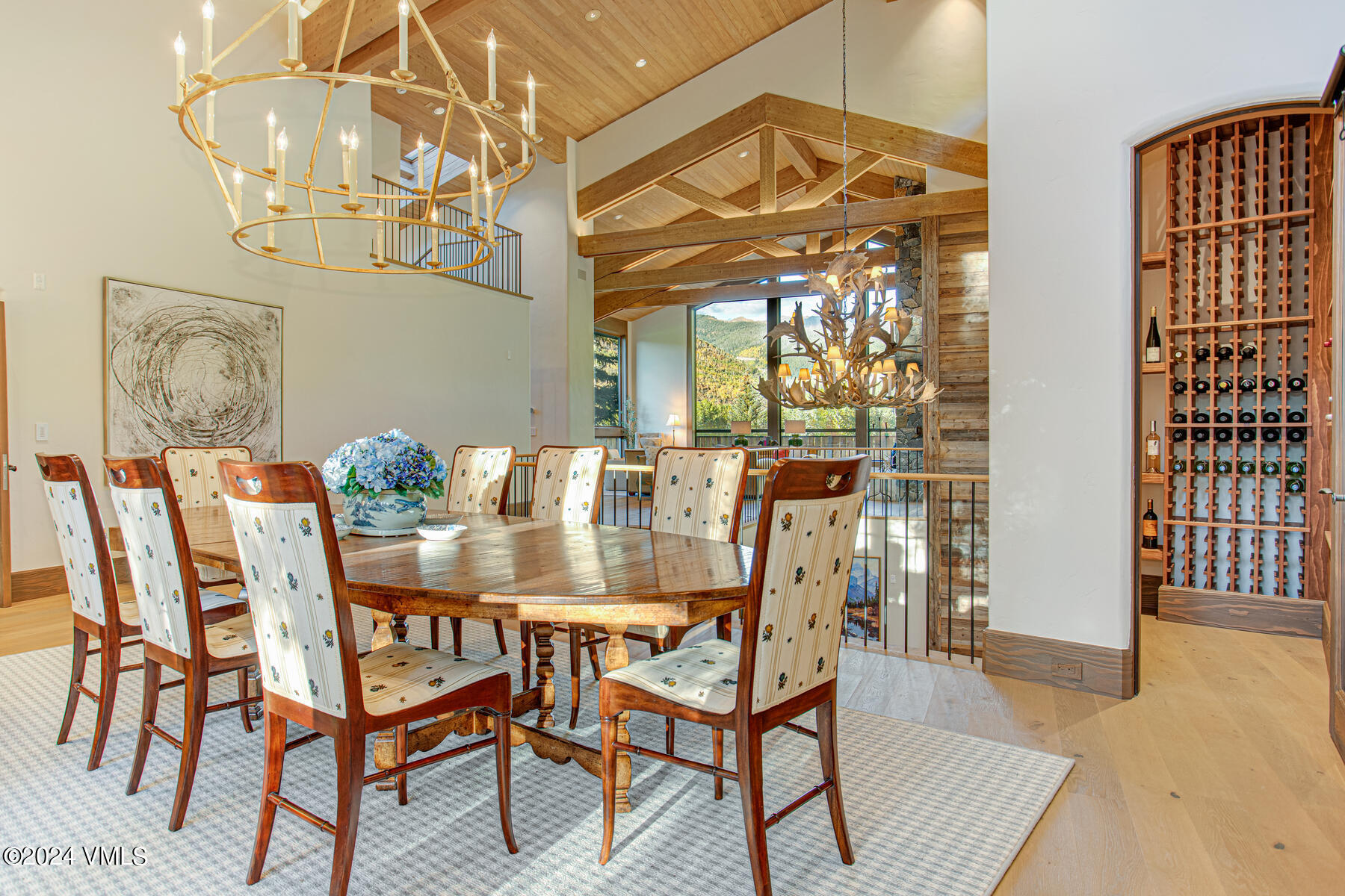 1119 Ptarmigan Road Vail, CO 81657 - Photo 18 of 64 1119 Ptarmigan Rd-018-066-Dining Room-ML