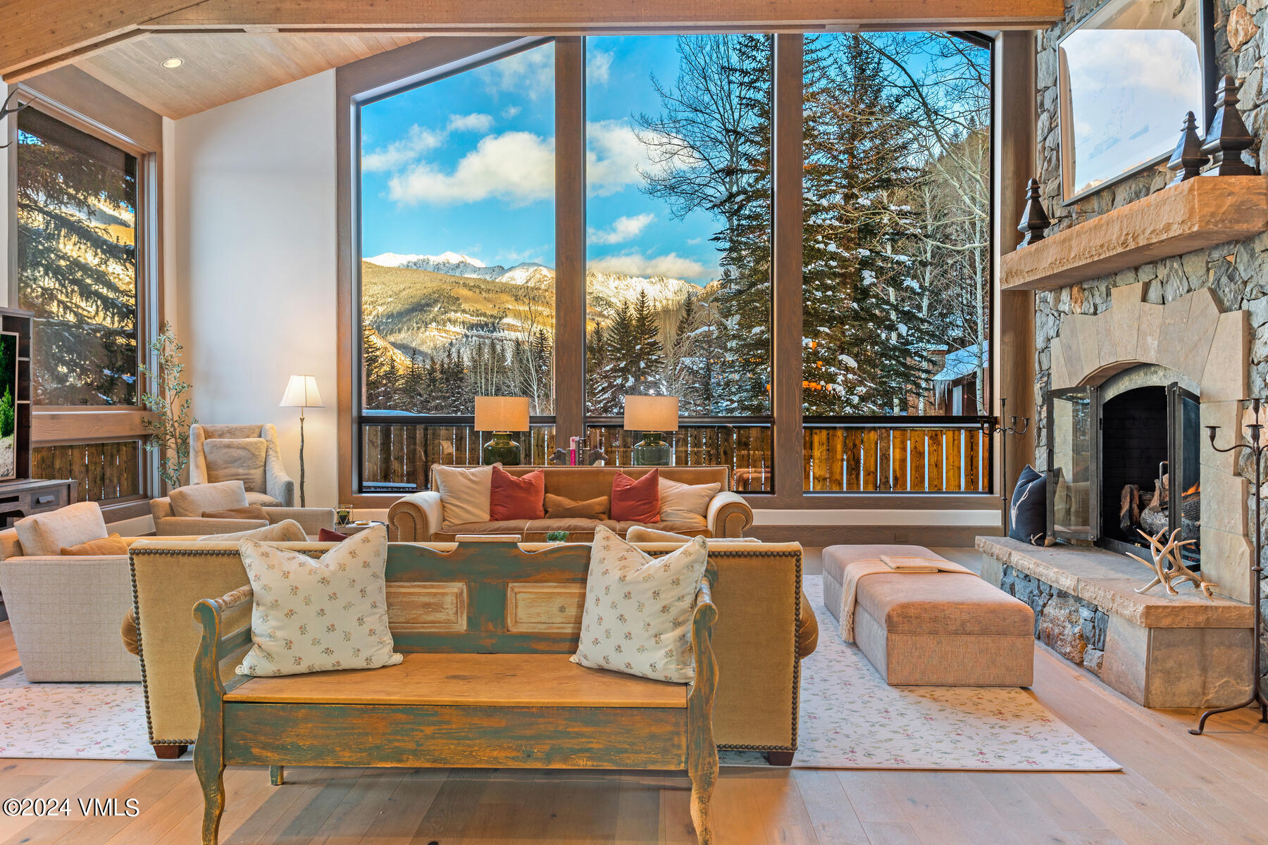 1119 Ptarmigan Road Vail, CO 81657 - Photo 3 of 64 1119 Ptarmigan Rd-003-138-Living Room-ML