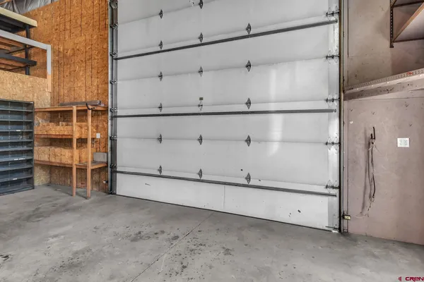 a view of closet area