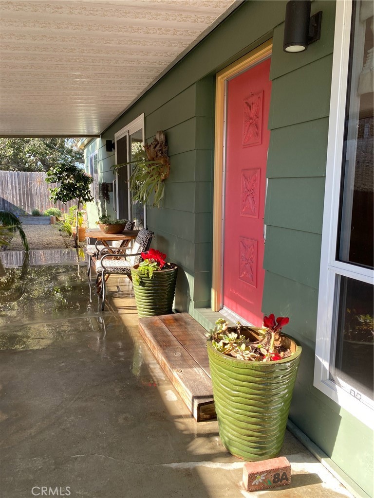 1595 Los Osos Valley Road, Unit 8A Los Osos, CA 93402 - Photo 2 of 73 Front door and patio
