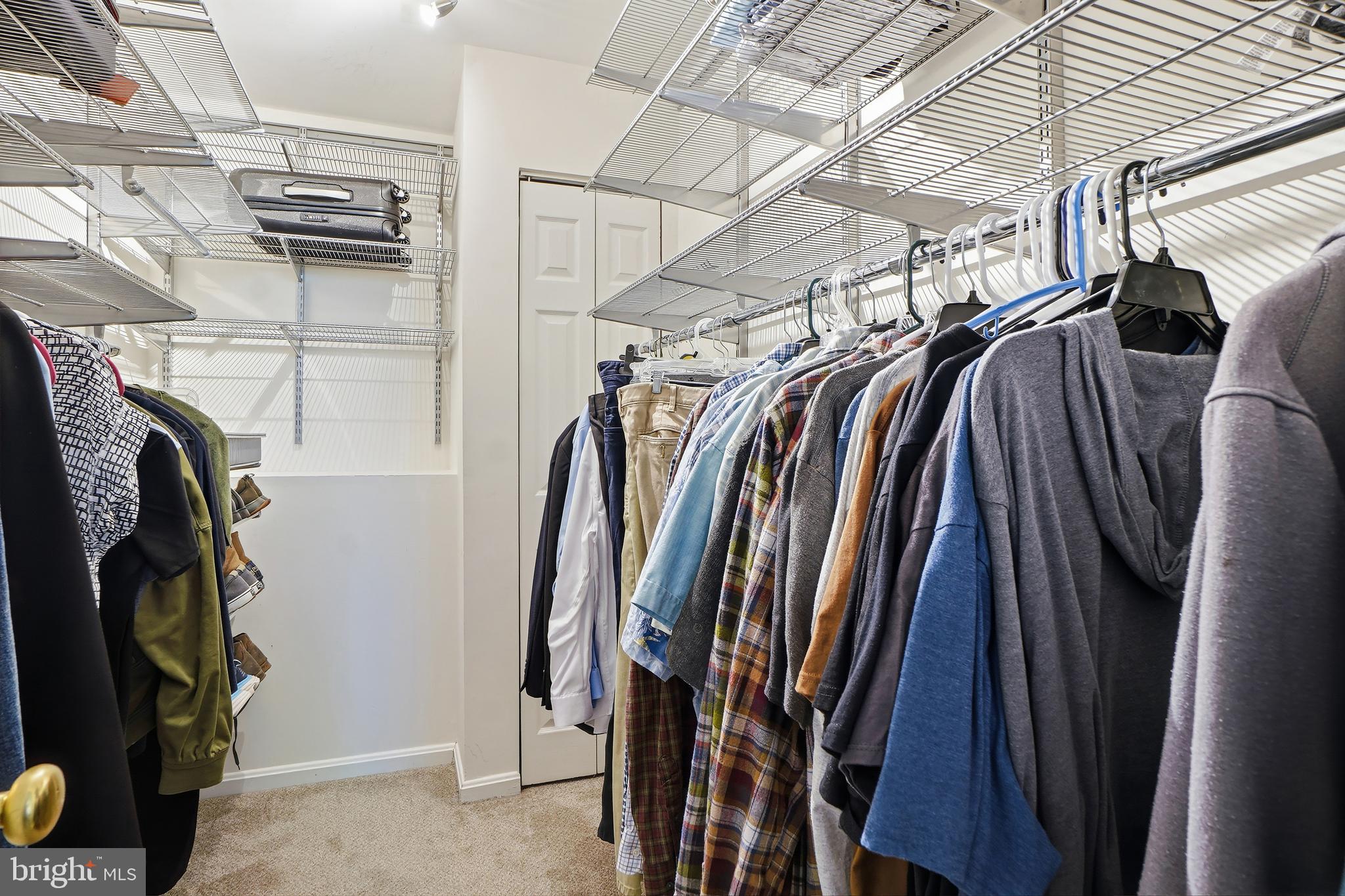 1365 Garden Wall Circle, Unit 703 Reston, VA 20194 - Photo 25 of 31 Spacious walk-in closet with Elfa system
