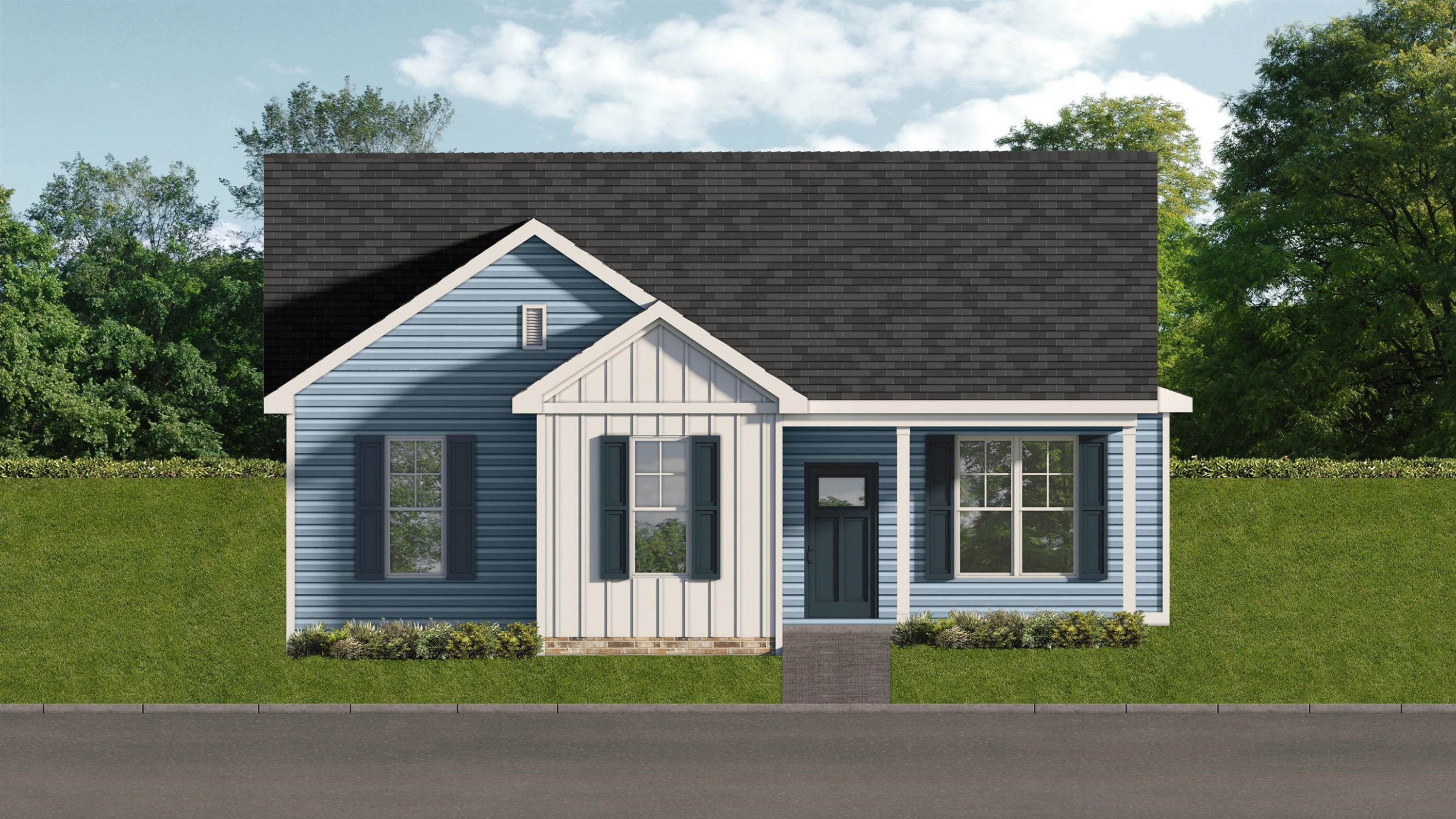 45 Brookhaven Drive Spring Hope, NC 27882 - Photo 1 of 3 a front view of a house with a yard