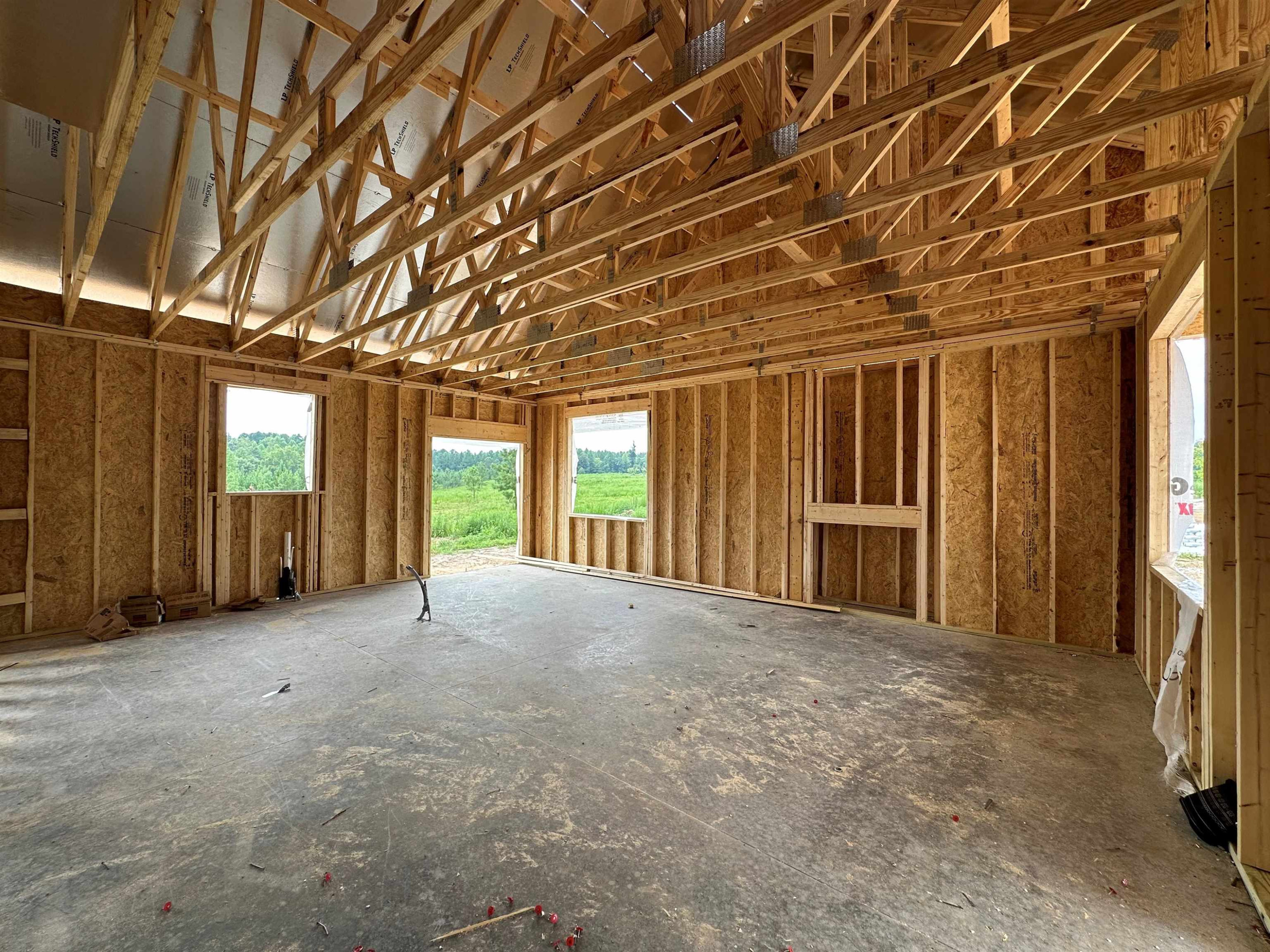 45 Brookhaven Drive Spring Hope, NC 27882 - Photo 3 of 3 a view of an empty room with windows