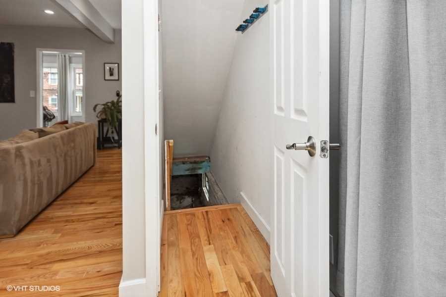 263 Fishkill Avenue Beacon, NY 12508 - Photo 14 of 36 a bathroom with a sink and glass door