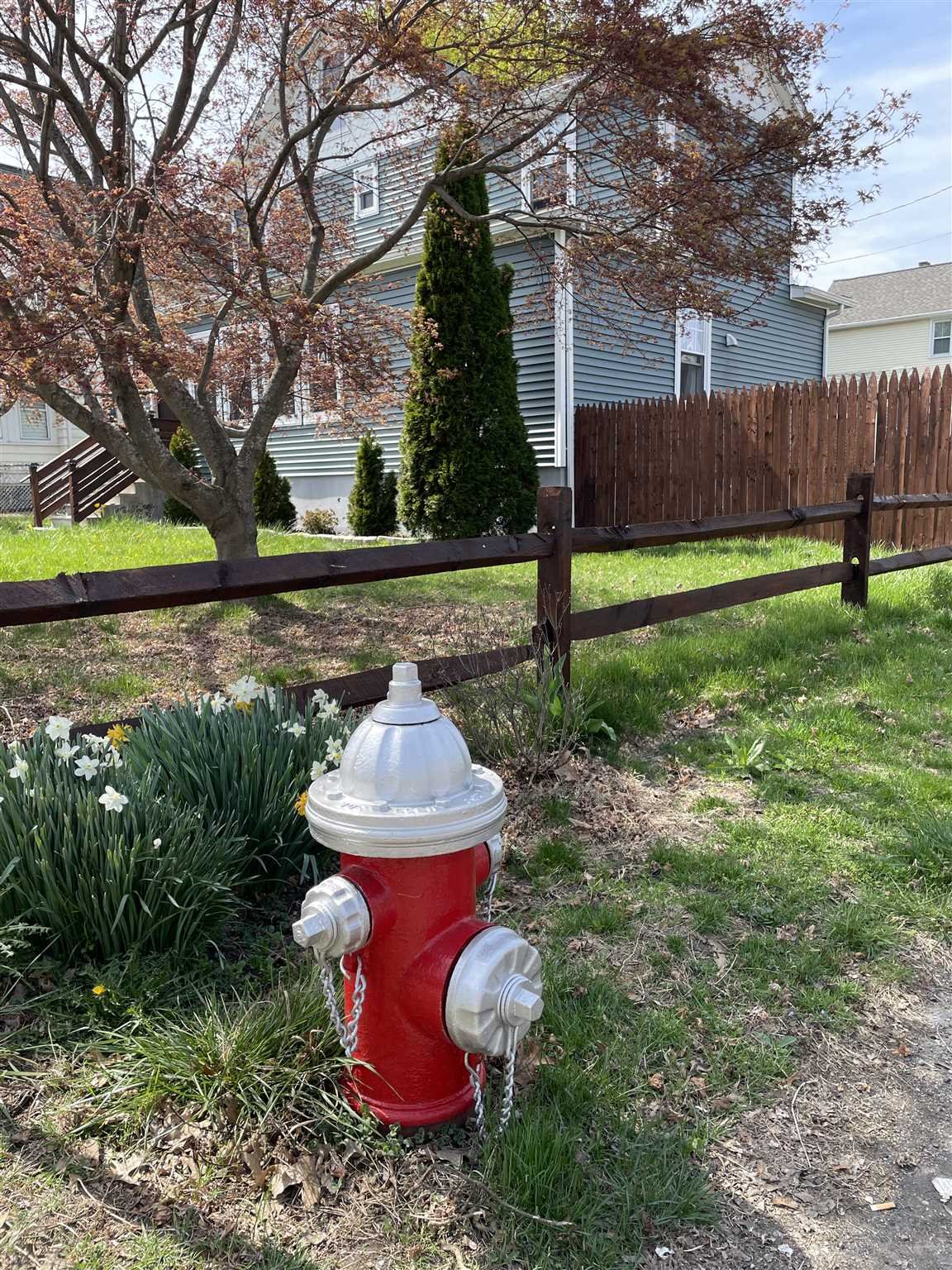 263 Fishkill Avenue Beacon, NY 12508 - Photo 28 of 36 a view of a yard with a fountain