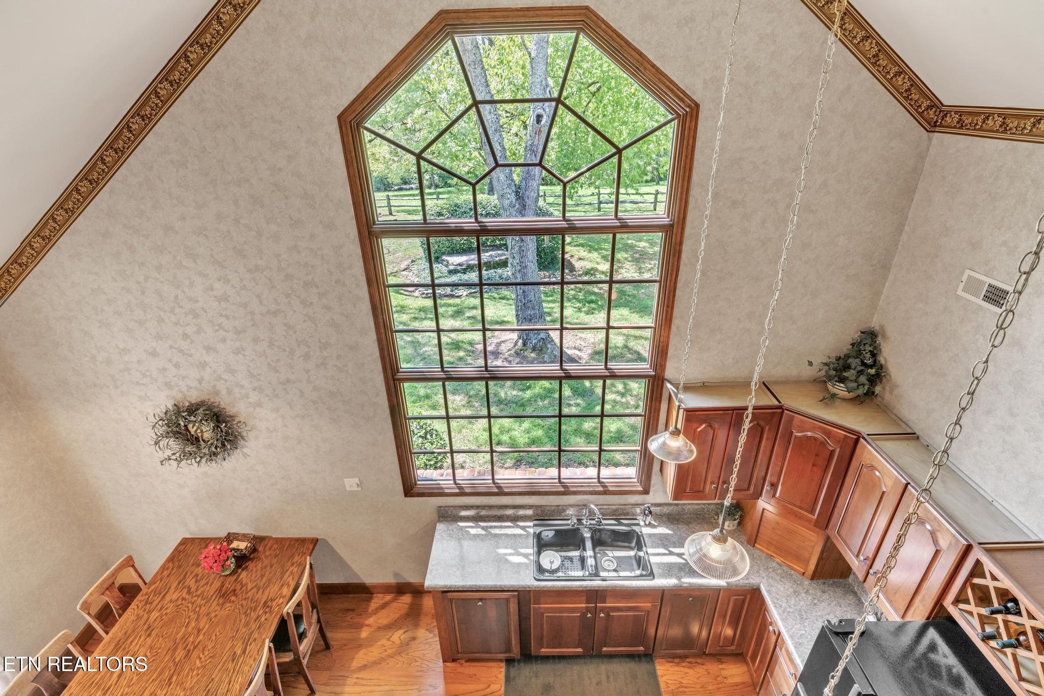 325 Lone Ridge Lane Clinton, TN 37716 - Photo 31 of 51 Two story ceiling kitchen