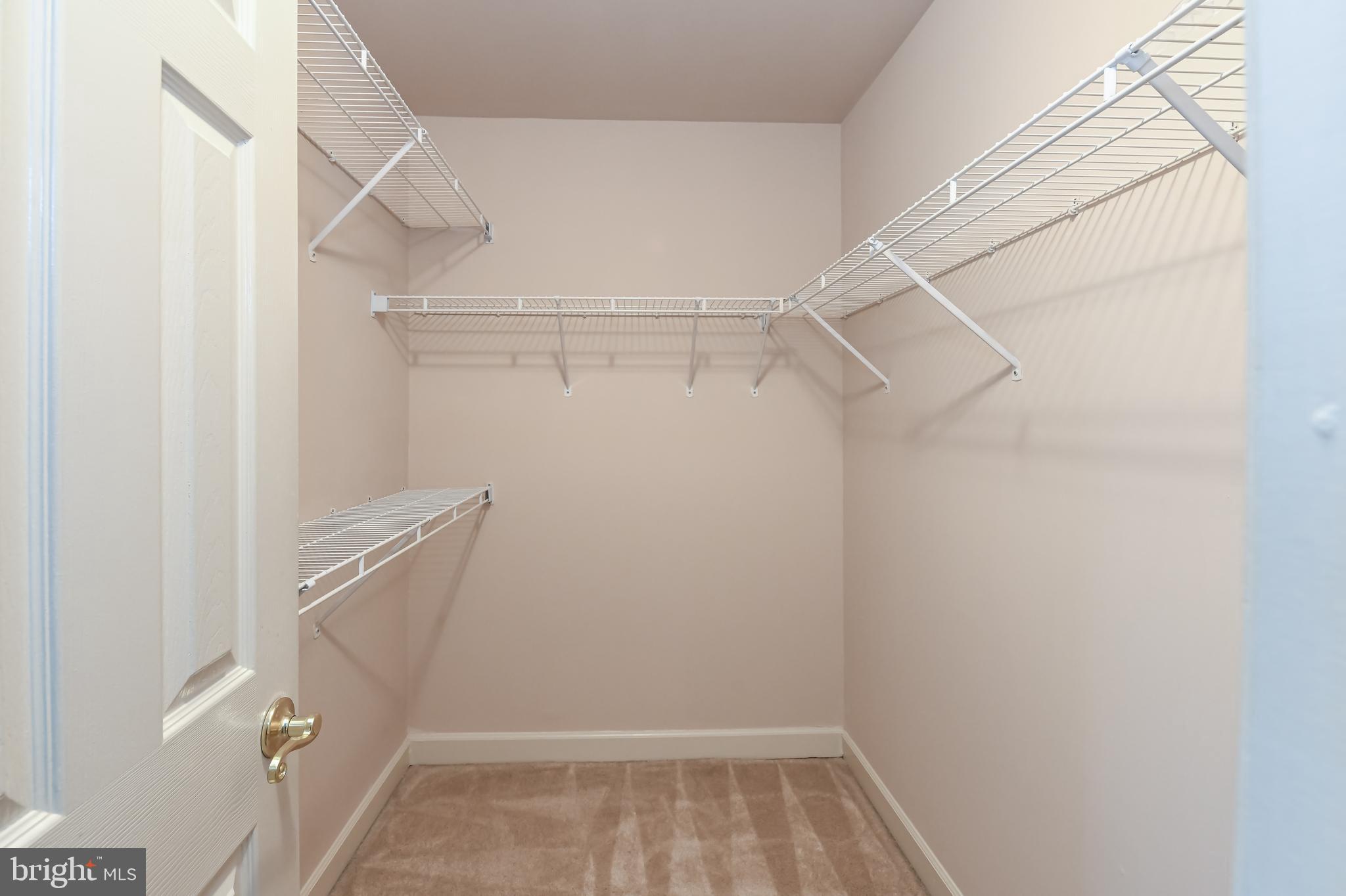 11223 Watermill Lane Silver Spring, MD 20902 - Photo 36 of 39 a view of walk in closet with empty racks