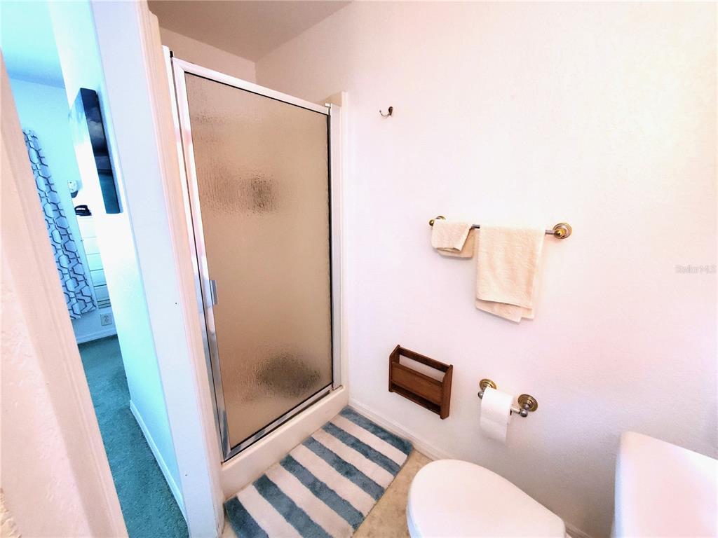 176 West Manatee Loop Punta Gorda, FL 33950 - Photo 27 of 63 a bathroom with a sink and mirror with toilet