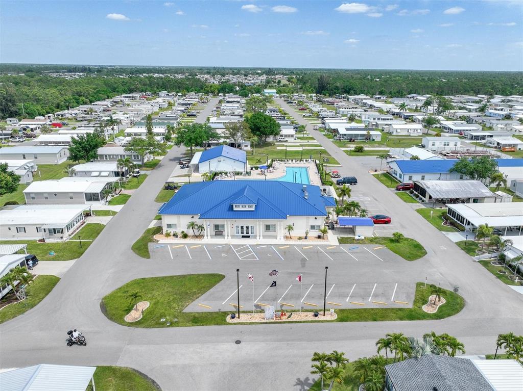 176 West Manatee Loop Punta Gorda, FL 33950 - Photo 56 of 63 an aerial view of residential houses with outdoor space and parking