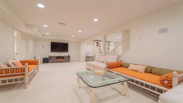 a view of deck with wooden floor and outdoor space