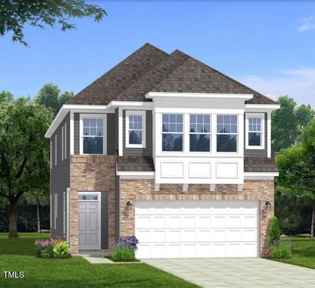 4940 Ranger Grv Way Raleigh, NC 27604 - Photo 1 of 6 a front view of a house with a yard