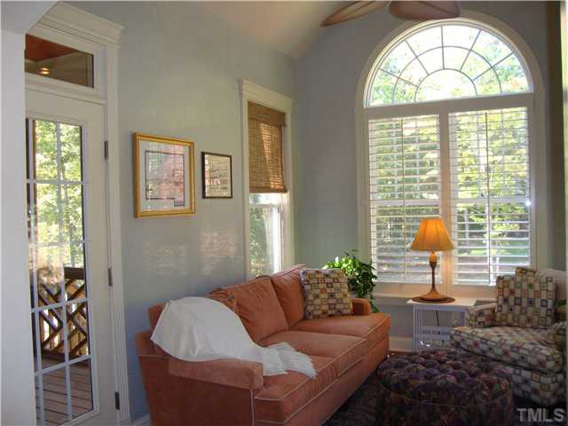 7316 Duncans Ridge Way Fuquay-Varina, NC 27526 - Photo 12 of 25 Sunroom showing Door to Screened in Porch.