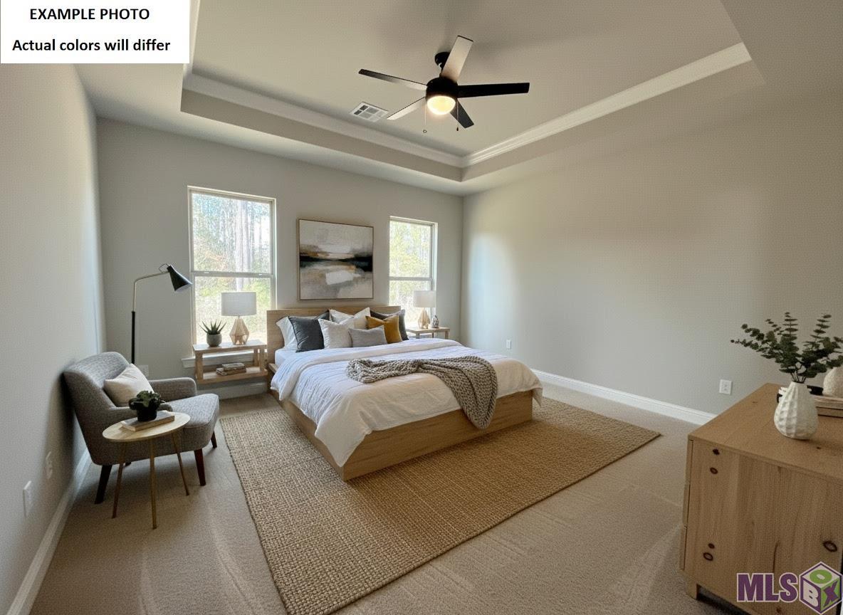 44162 Lake Willow Road Hammond, LA 70403 - Photo 6 of 8 Primary Bedroom - Example Photo for CAPPELLO III B Plan