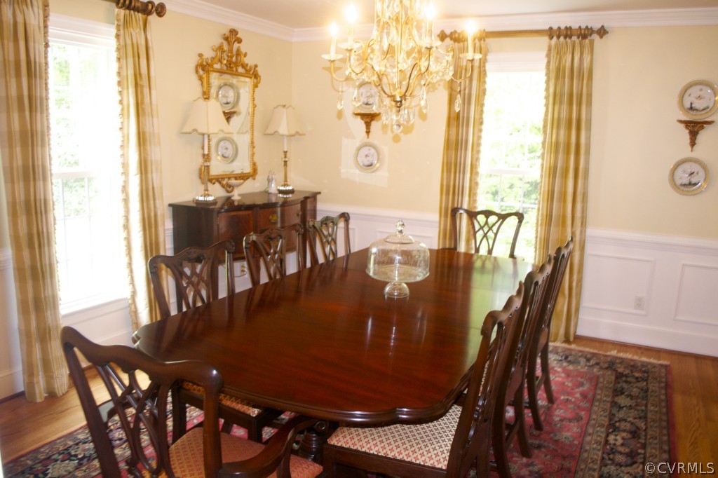2001 Castlebridge Road Midlothian, VA 23113 - Photo 11 of 21 a view of a dining room with furniture and a window