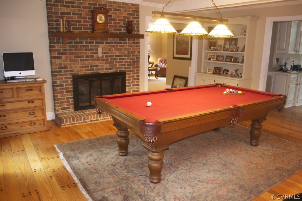 2001 Castlebridge Road Midlothian, VA 23113 - Photo 13 of 21 a room with pool table and windows