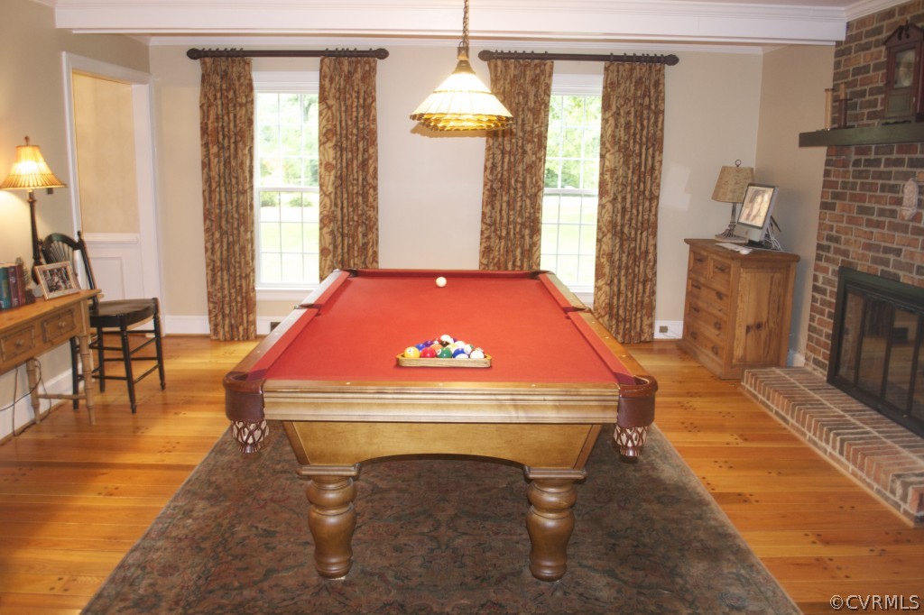 2001 Castlebridge Road Midlothian, VA 23113 - Photo 14 of 21 a room with pool table and windows