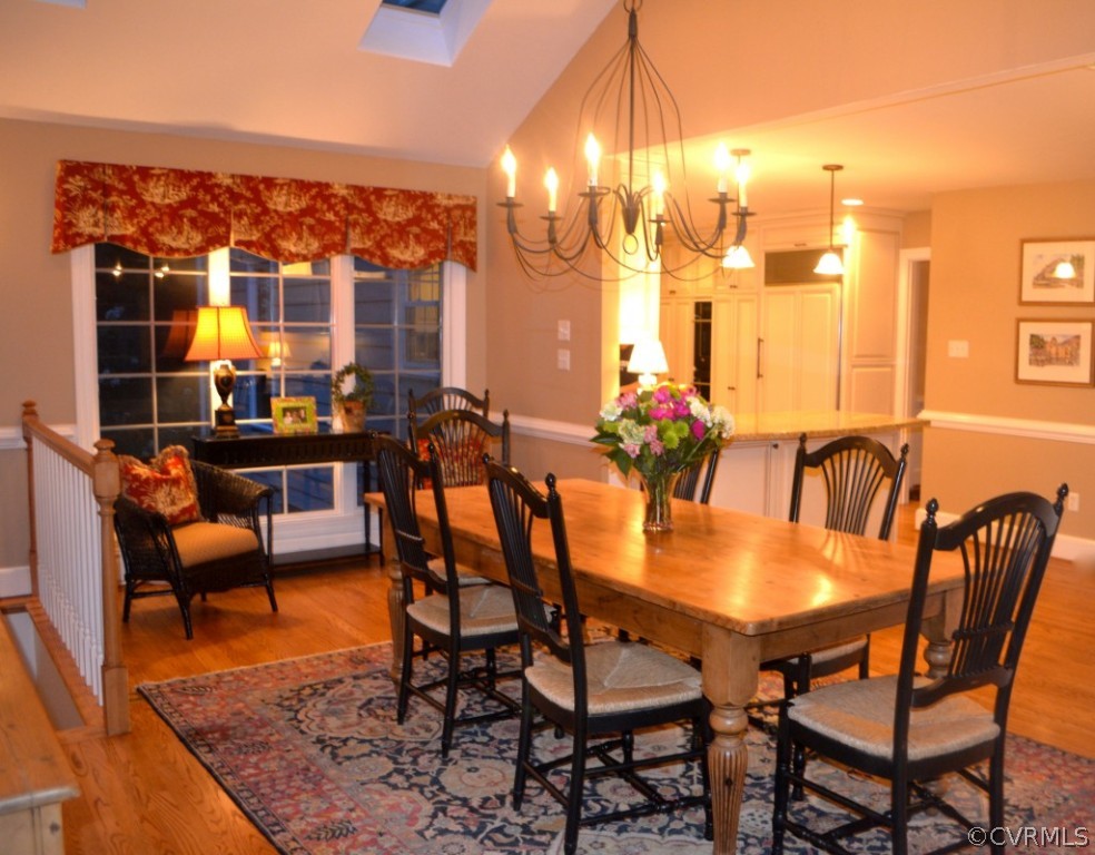 2001 Castlebridge Road Midlothian, VA 23113 - Photo 8 of 21 a dining room with furniture and wooden floor