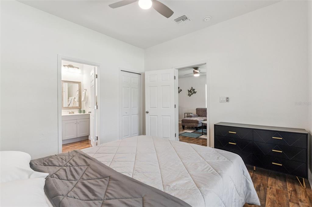 145 Ruth Avenue Cocoa, FL 32922 - Photo 15 of 23 a bedroom with a bed and a dresser