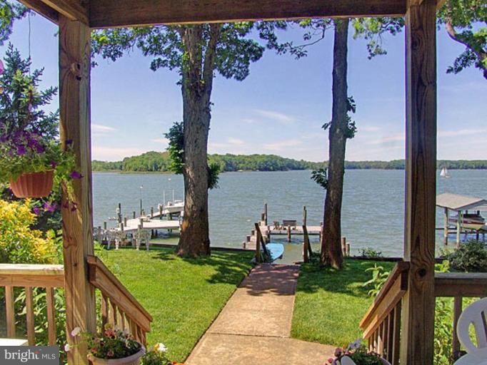 4122 Cadle Creek Road Edgewater, MD 21037 - Photo 12 of 25 Deck - View from