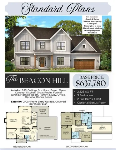 $647,000 | 2405 (lot 5) Brickyard Road, Canandaigua, NY 14424