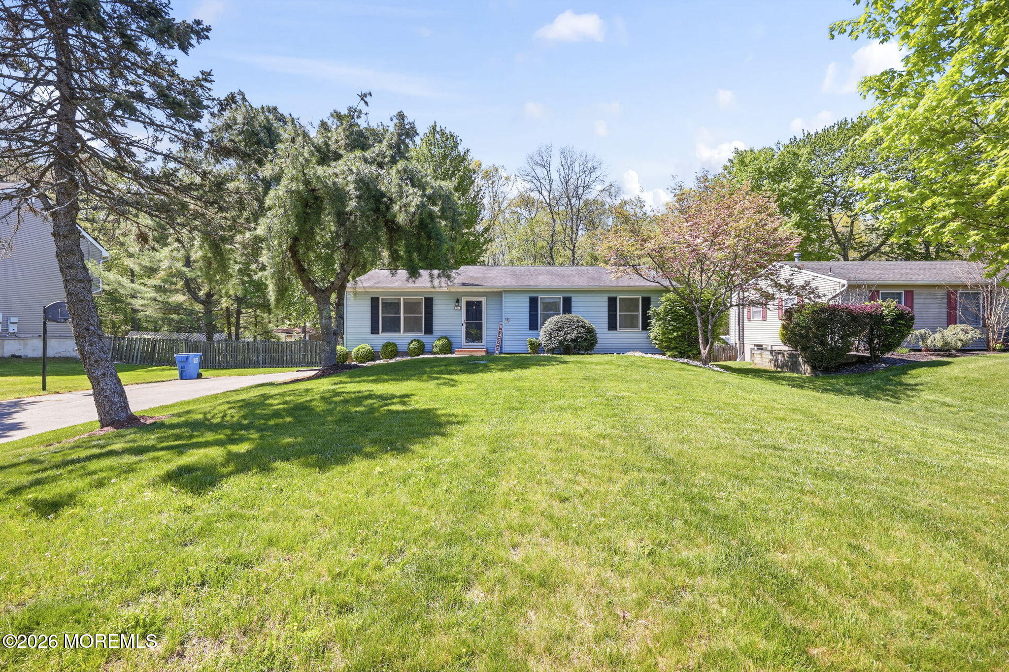 356 Leesville Road Jackson, NJ 08527 - Photo 46 of 46 a view of a house with a big yard and large trees