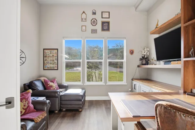 a bathroom with a bathtub and a sink