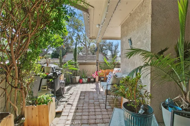 a view of outdoor space and patio