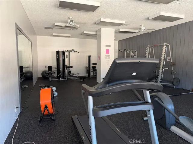 a view of a balcony with wooden floor