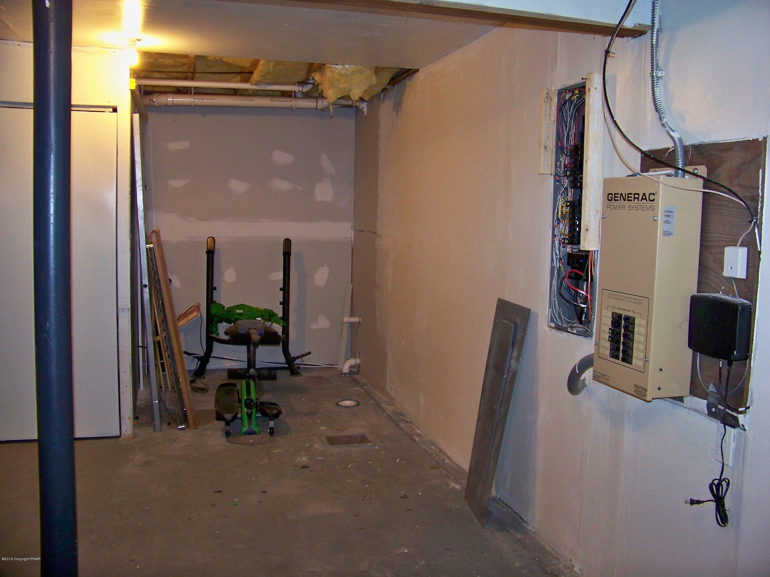 154 Totteridge Road Bushkill, PA 18324 - Photo 23 of 29 Basement - area plumbed for bathroom