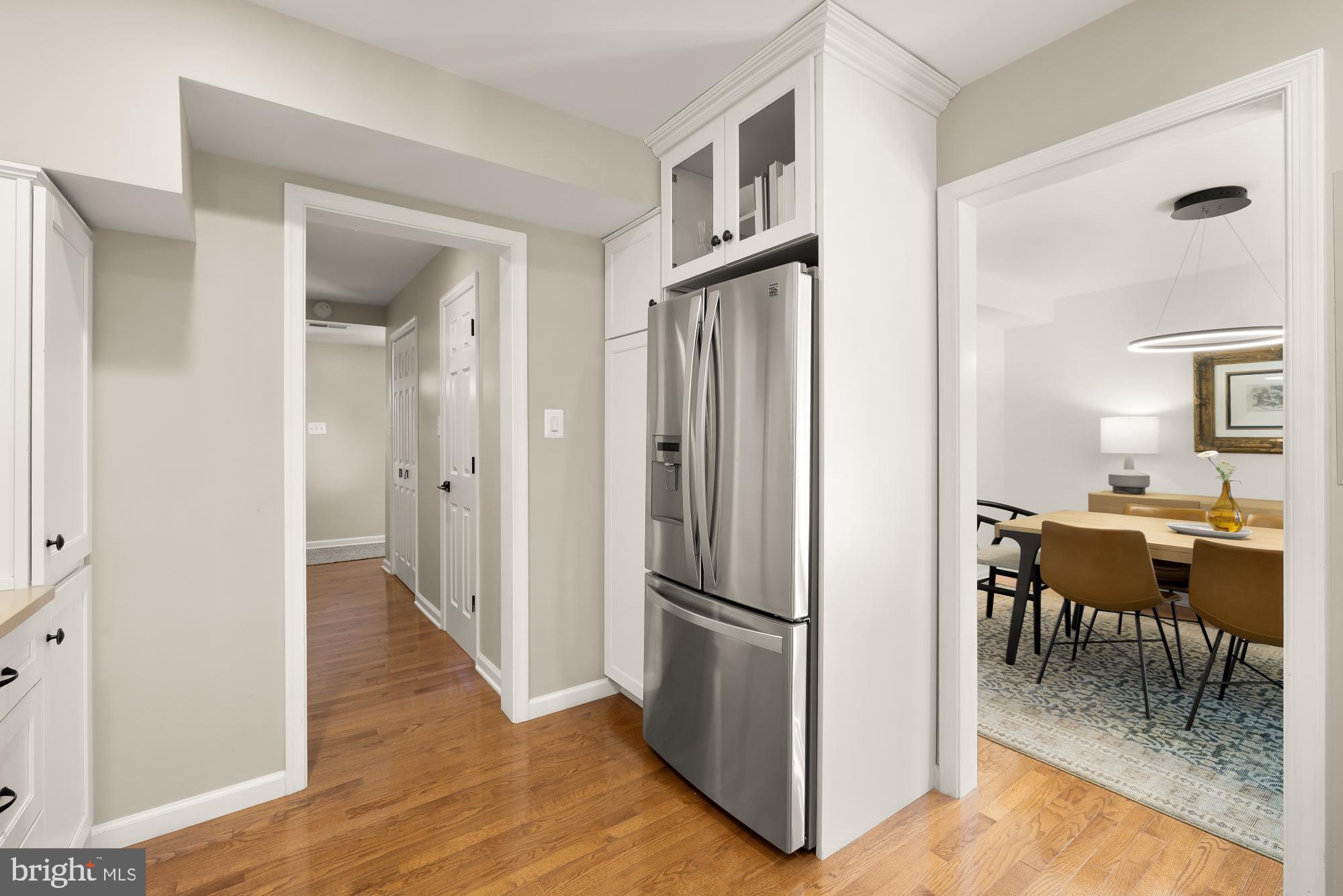 6723 Fairfax Road, Unit 15 Chevy Chase, MD 20815 - Photo 18 of 43 a view of kitchen with furniture and refrigerator