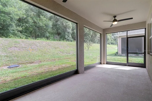 a view of a room with window