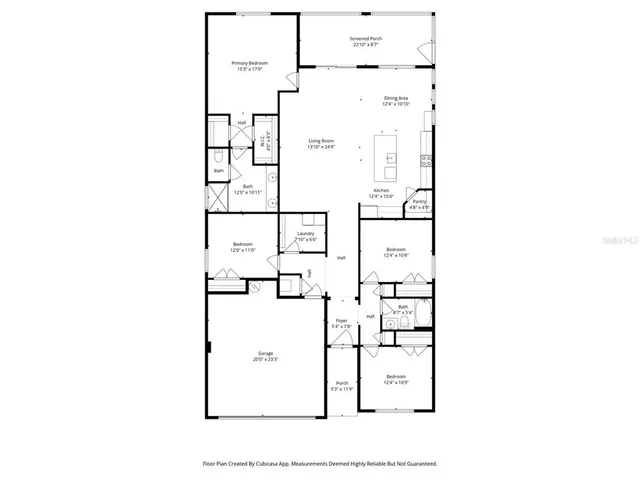 a picture of a room with a cabinet and mirror