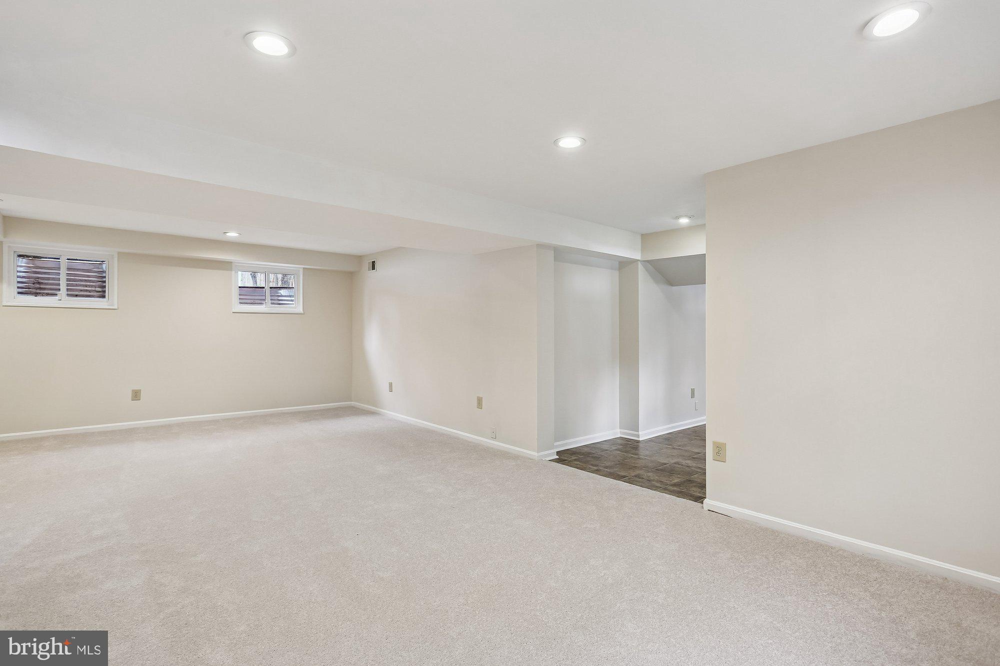 513 Beaumont Road Silver Spring, MD 20904 - Photo 26 of 58 Family Room on the Lower Level. New Plush Carpet