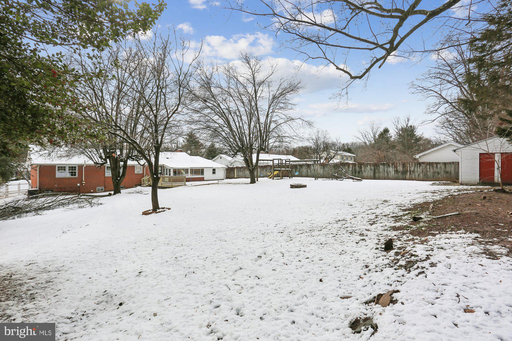 513 Beaumont Road Silver Spring, MD 20904 - Photo 46 of 58 View from the Back of the Yard Towards the Home