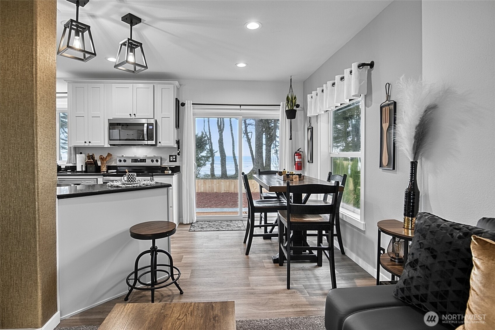 47295 State Route 109 Moclips, WA 98562 - Photo 11 of 40 a dining room with furniture and window