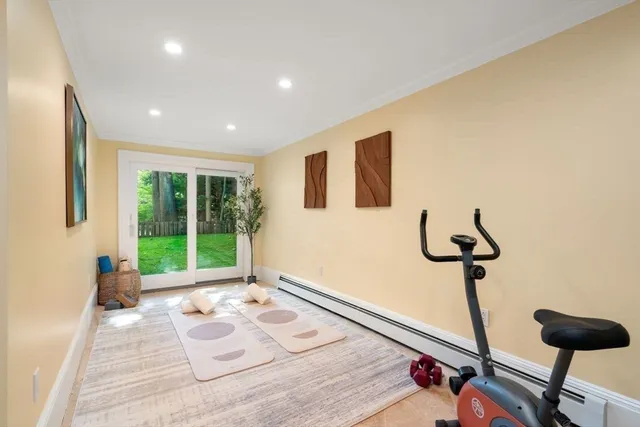 a bed room with a bed and a window