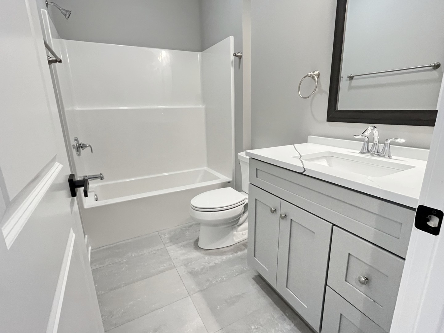 519 Cobblestone Circle Harvard, IL 60033 - Photo 11 of 19 a bathroom with a sink a toilet and a mirror