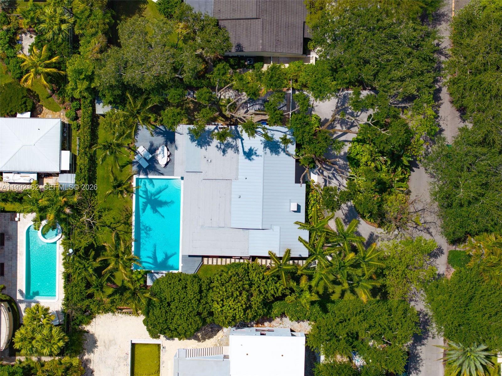 7531 Southwest 52nd Court Miami, FL 33143 - Photo 54 of 56 an aerial view of a house with a yard