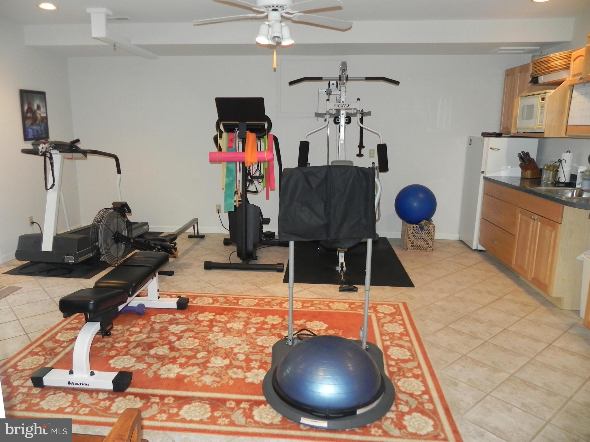 1230 Algonquin Road Crownsville, MD 21032 - Photo 26 of 30 Lower level gym/second kitchen