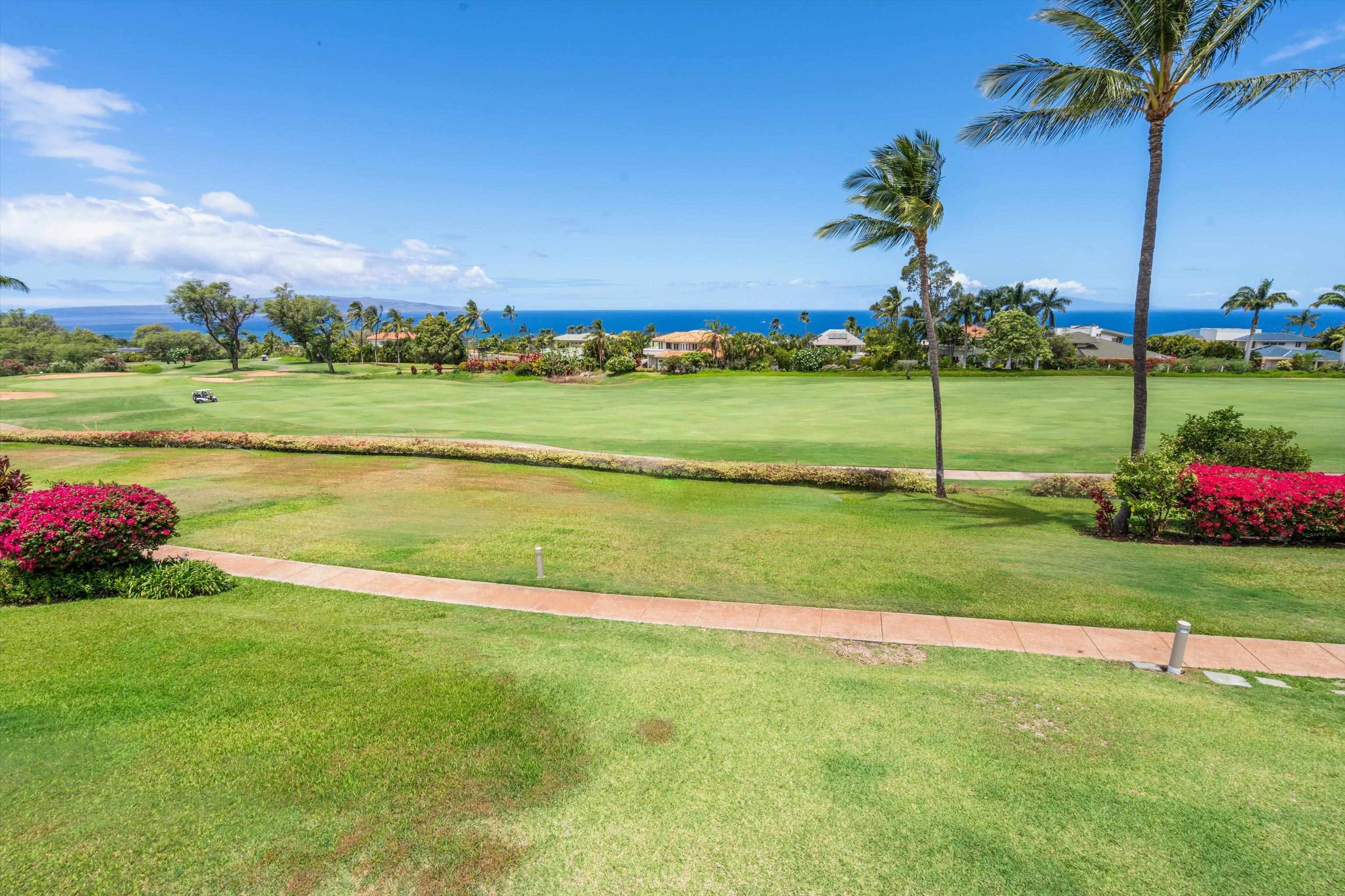 3950 Kalai Waa Street, Unit R 103 Kihei, HI 96753 - Photo 10 of 50 a view of a golf course with a lake