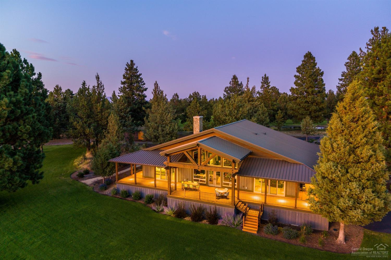 60705 Billadeau Road Bend, OR 97702 - Photo 3 of 25 Rear home view of this endless wrap arou