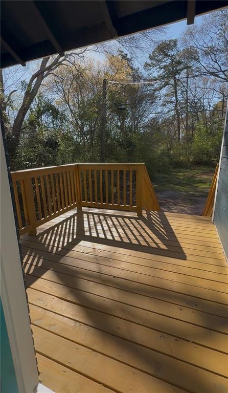 1418 East 10th Street West Point, GA 31833 - Photo 29 of 31 a view of balcony with wooden floor