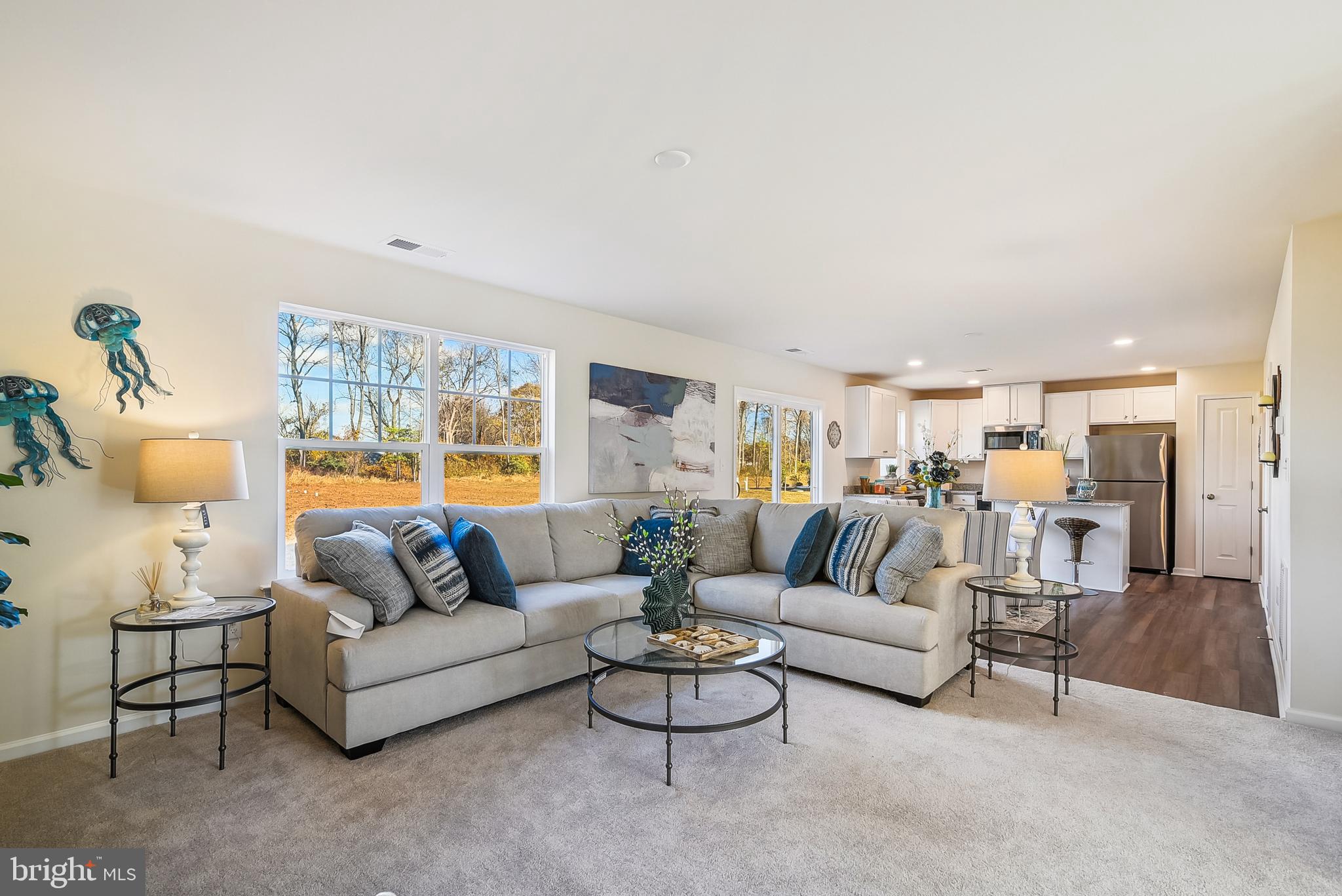 9716 Camp Road Laurel, DE 19956 - Photo 10 of 25 a living room with furniture and a large window