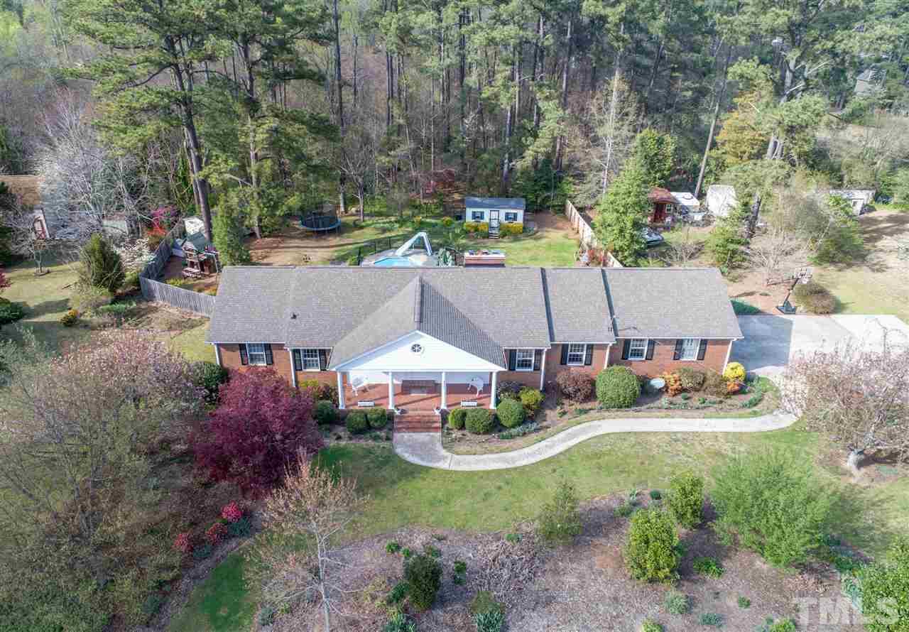 4001 Sue Lane Raleigh, NC 27604 - Photo 3 of 25 an aerial view of residential houses and outdoor space