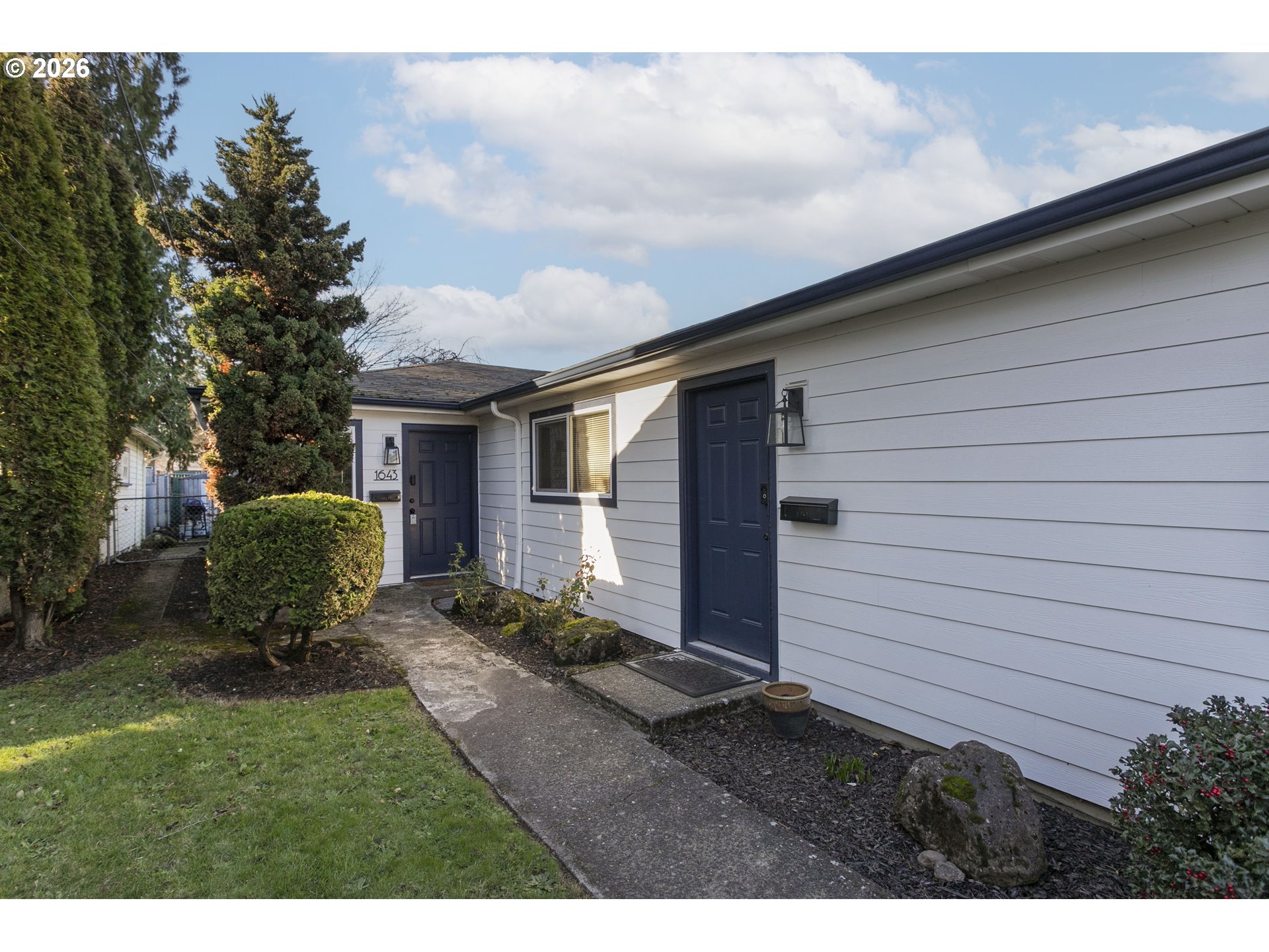 1643 Northeast 74th Avenue Portland, OR 97213 - Photo 5 of 24 a view of a backyard of the house
