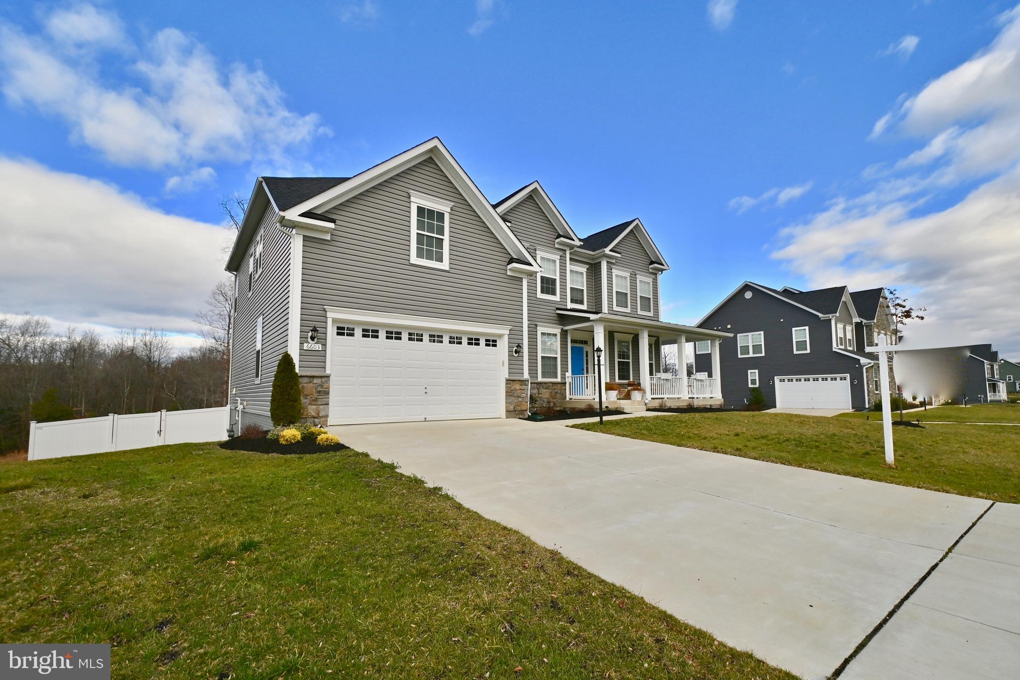 6603 Timber Ridge Lane Bryans Road, MD 20616 - Photo 4 of 55 Oversize 2 car garage with Tesla wall charger