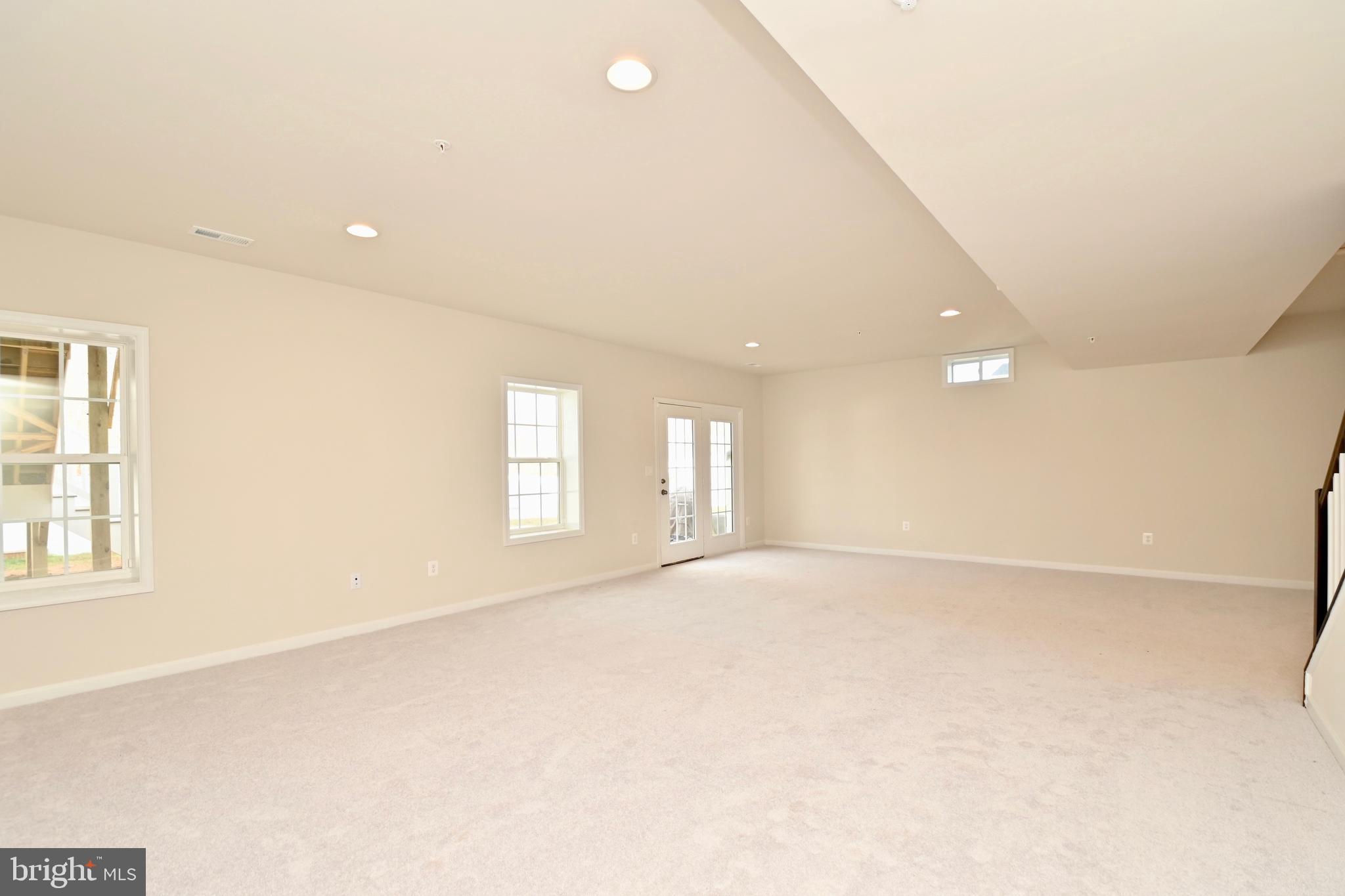6603 Timber Ridge Lane Bryans Road, MD 20616 - Photo 47 of 55 Walk out basement with 9' ceiling height view 3